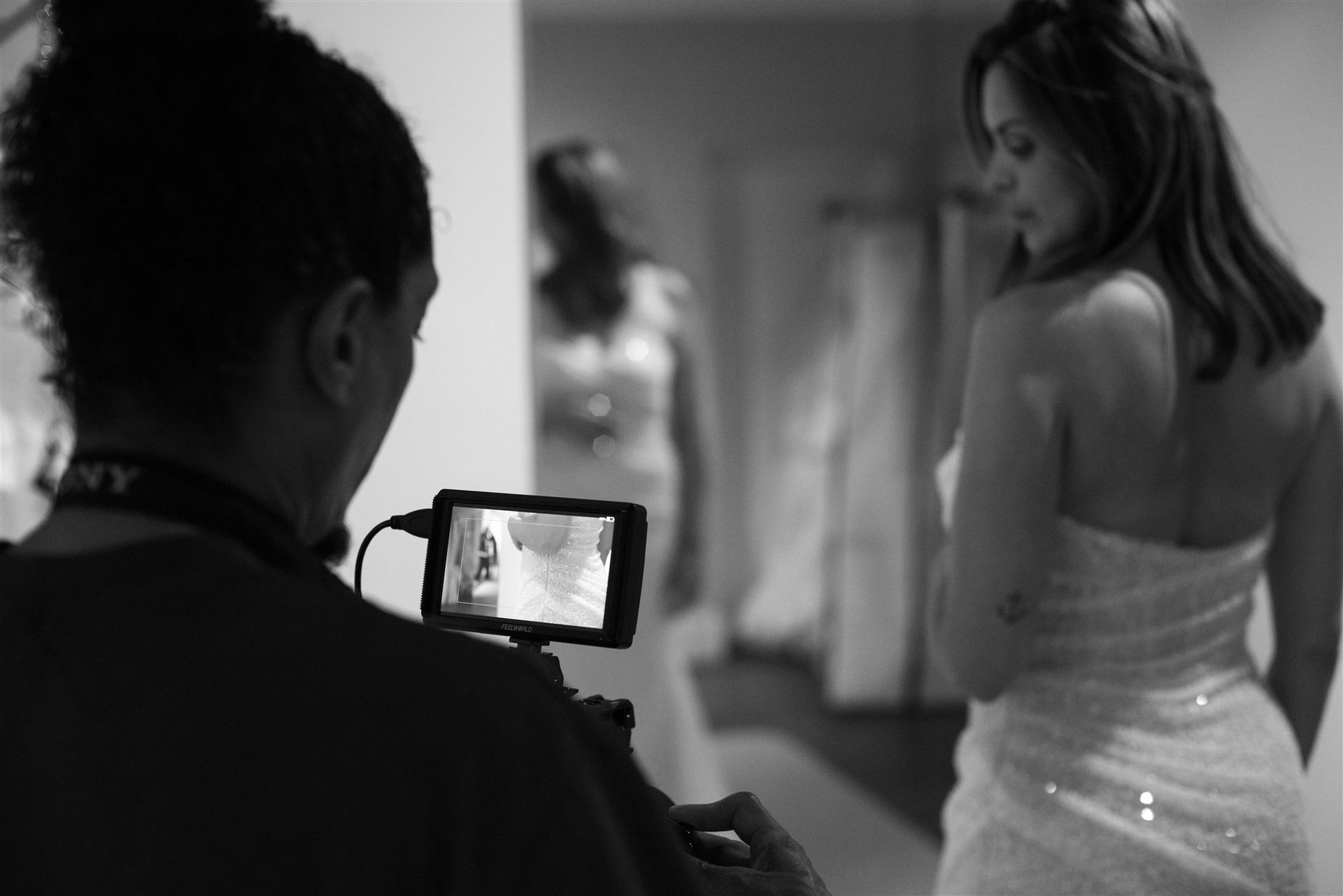 Oziris Films videaste lors du shooting d'inspiration mariage à Perpignan chez Côté Mariage