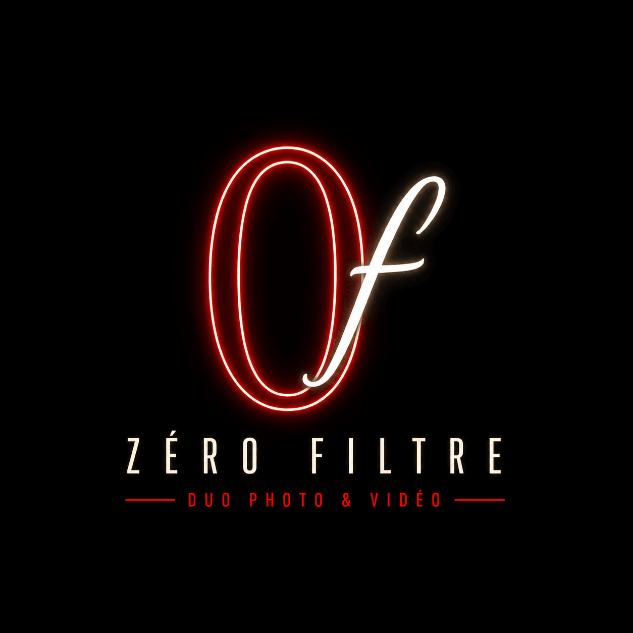 Logo Zéro Filtre — Duo photographe et vidéaste mariage Perpignan